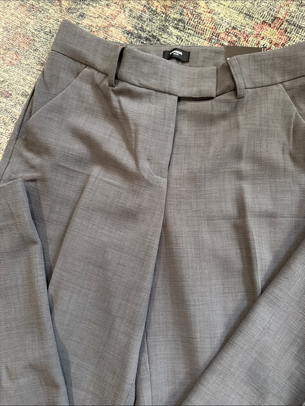 Express Editor Mid Rise Trouser - Picture 3 of 8